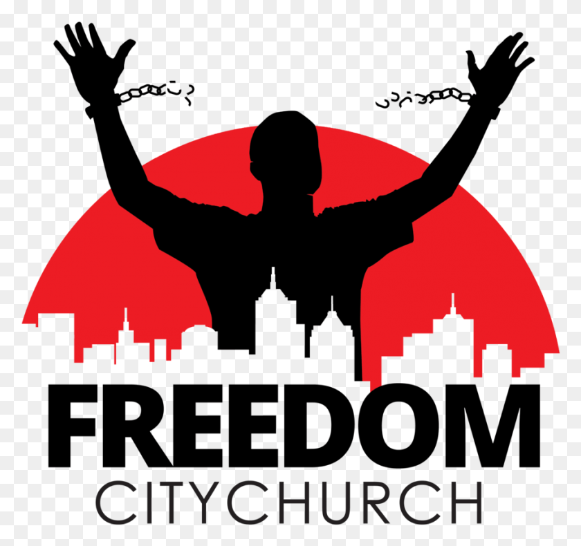 905x847 Freedom City Church Red, Poster, Advertisement, Symbol HD PNG Download