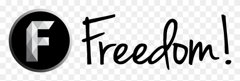 2102x602 Freedom Freedom Tm Logo, Text, Handwriting, Calligraphy HD PNG Download