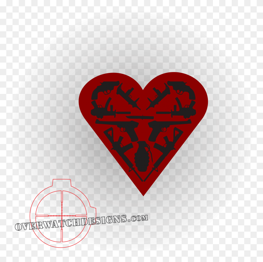 2382x2373 Freedom Heart Sticker Heart, Plectrum HD PNG Download