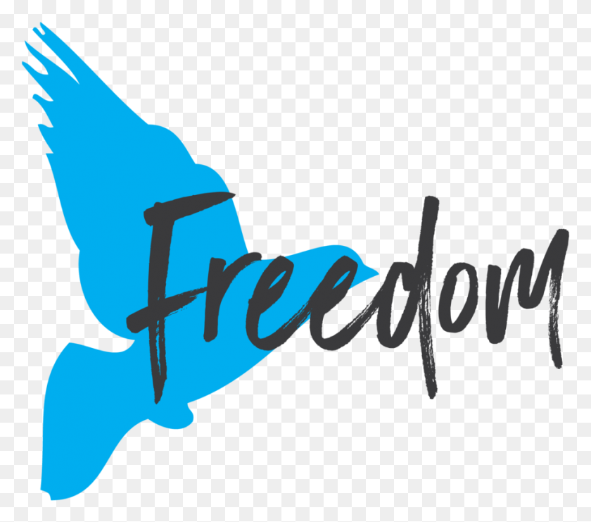 909x794 Freedom Logo Original, Texto, Animal, Sea Life Hd Png