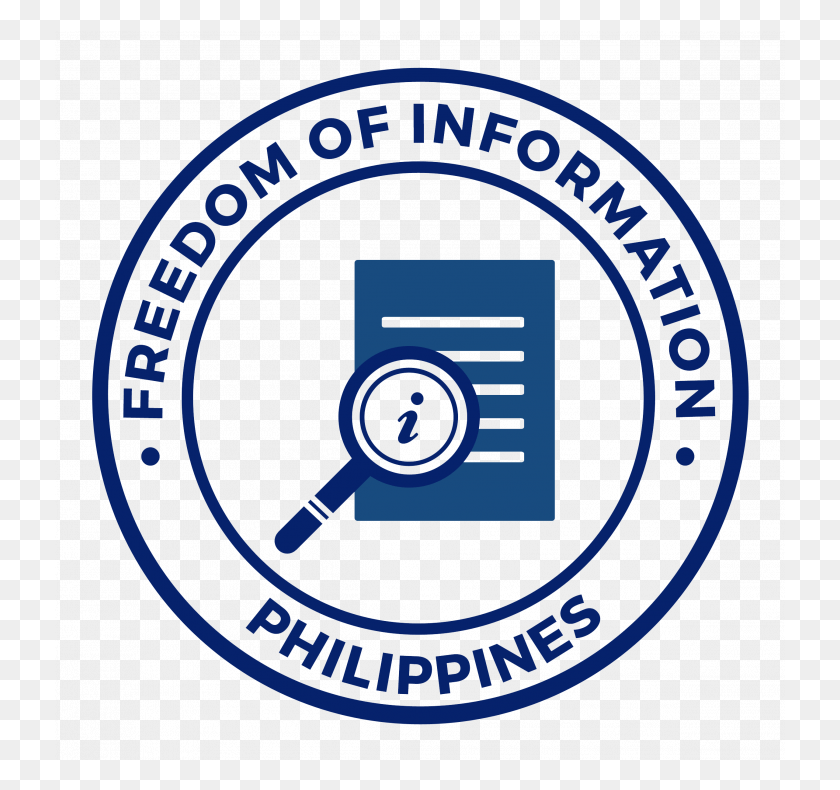 730x730 Descargar Png La Libertad De Información Icono Del Distrito De Agua De La Ciudad De Davao, Etiqueta, Texto, Seguridad Hd Png