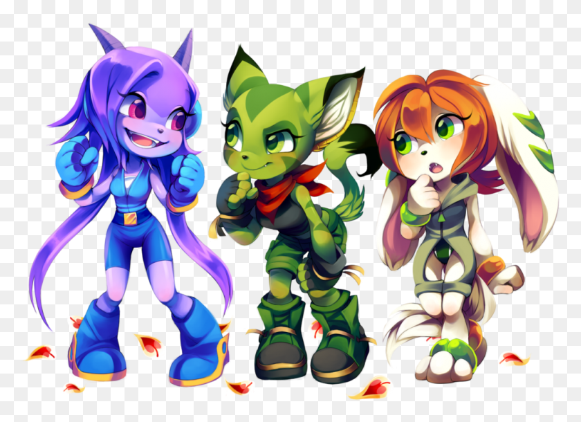 998x704 Freedom Planet, Graphics, Person HD PNG Download