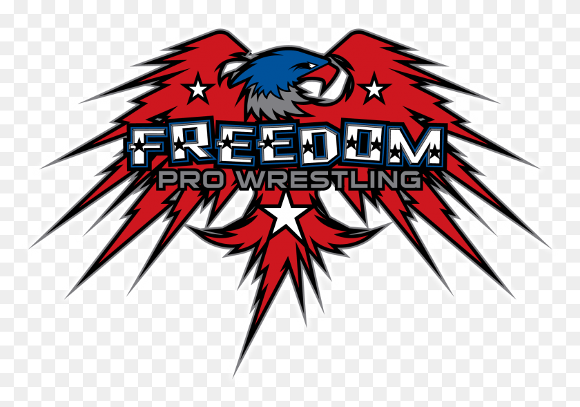 1772x1202 Freedom Pro Wrestling Results From Nashville On August Emblem, Symbol, Logo, Text HD PNG Download