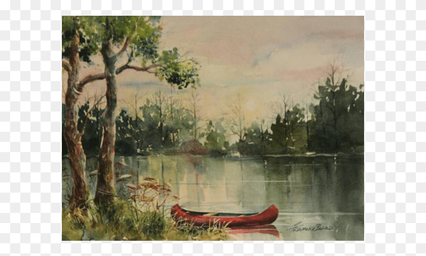 597x445 Freeman Beard Painting, Boat HD PNG Download