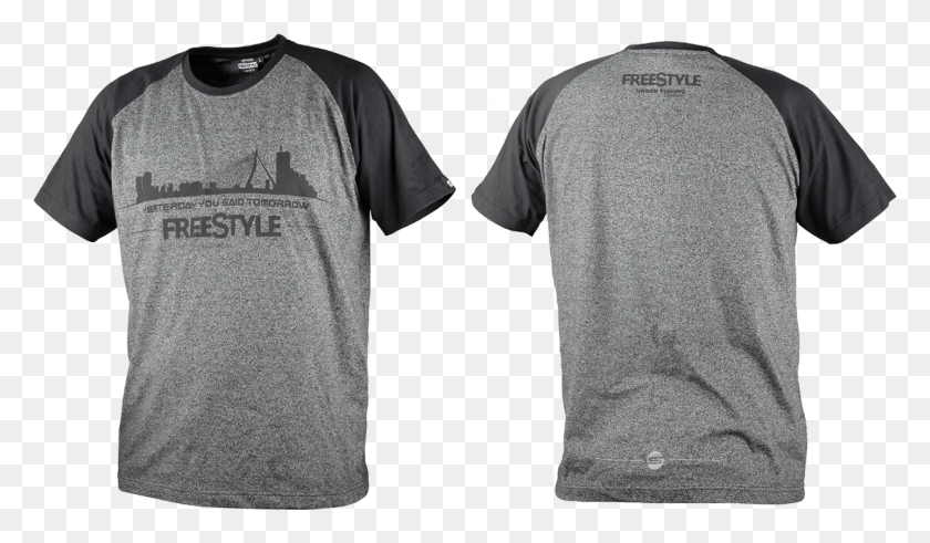 1438x796 Freestyle T Shirt Information Spro Freestyle T Shirt Grey, Clothing, Apparel, Sleeve HD PNG Download