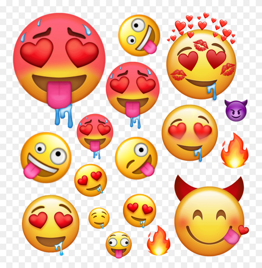 989x1012 Freetoedit Emoji Emojis Emojisticker Emotion Emoticon Emojis Hot, Halloween, Food, Candy HD PNG Download