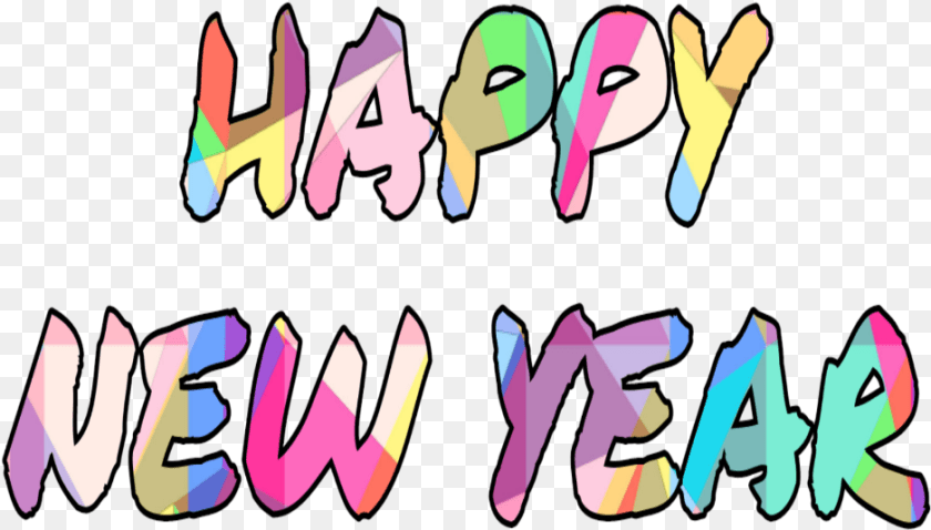 Freetoedit Happynewyear, Art, Person, Text, Face PNG