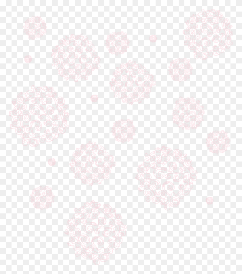 1024x1169 Freetoedit Lightpink Flowers Floral Bulbs Circle, Pattern, Alfombra, Paisley Hd Png