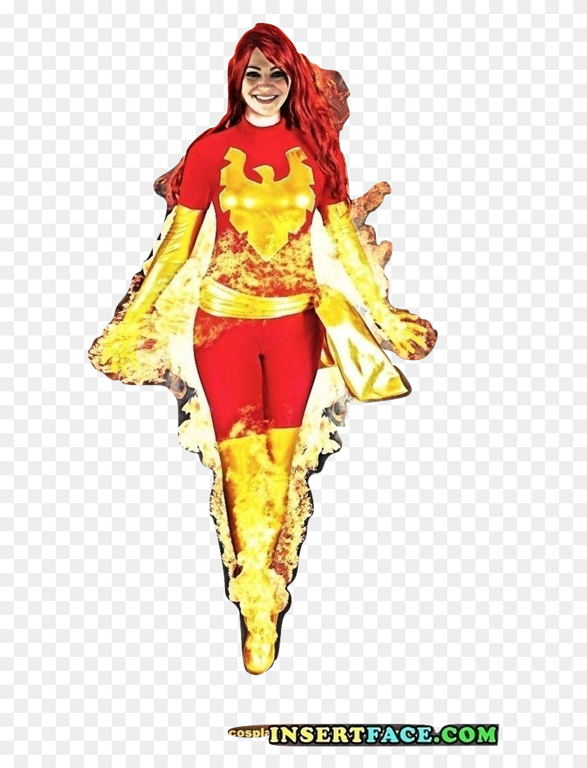 593x1039 Freetoedit Pheonix Jeangrey Xmen Marvel Superheros Illustration, Toy, Costume, Person HD PNG Download