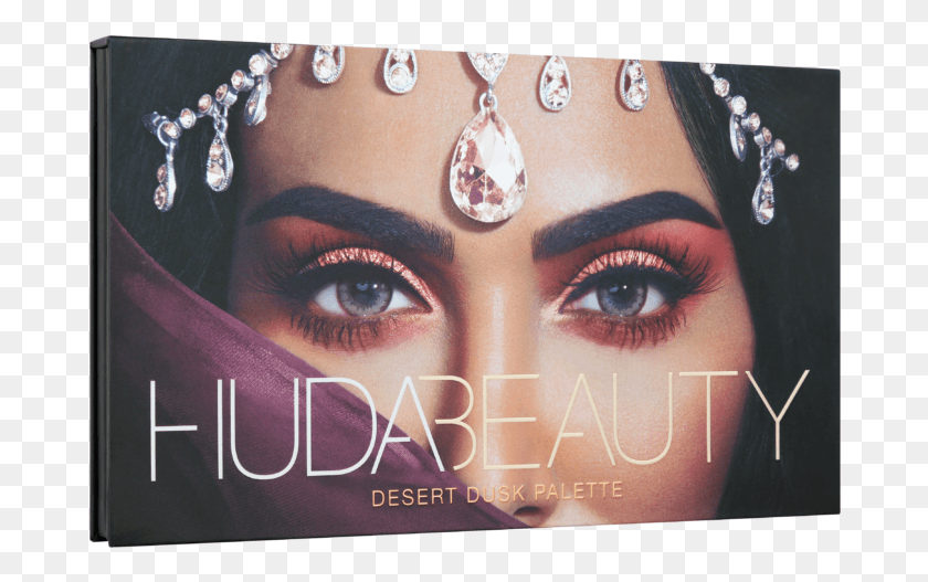 682x467 Freeuse Eyeshadow Drawing Huda Beauty Desert Dusk Palette, Face, Person, Human Hd Png