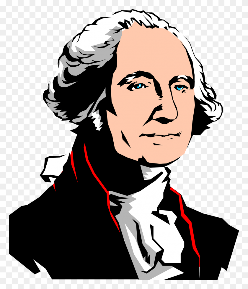 2043x2400 Freeuse Library Cartoon Drawing At Getdrawings Мультяшное Изображение Джорджа Вашингтона, Лицо, Человек, Человек Hd Png Скачать