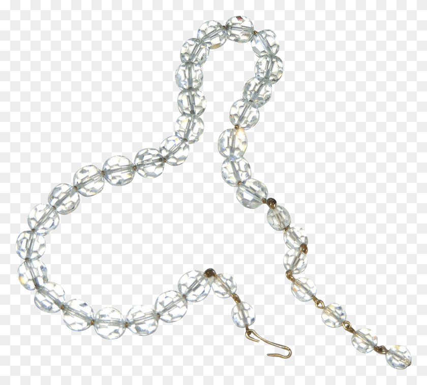 1876x1679 Freeuse Library Exquisite Faceted Lead Crystal Chain, Bead Necklace, Bead, Jewelry HD PNG Download