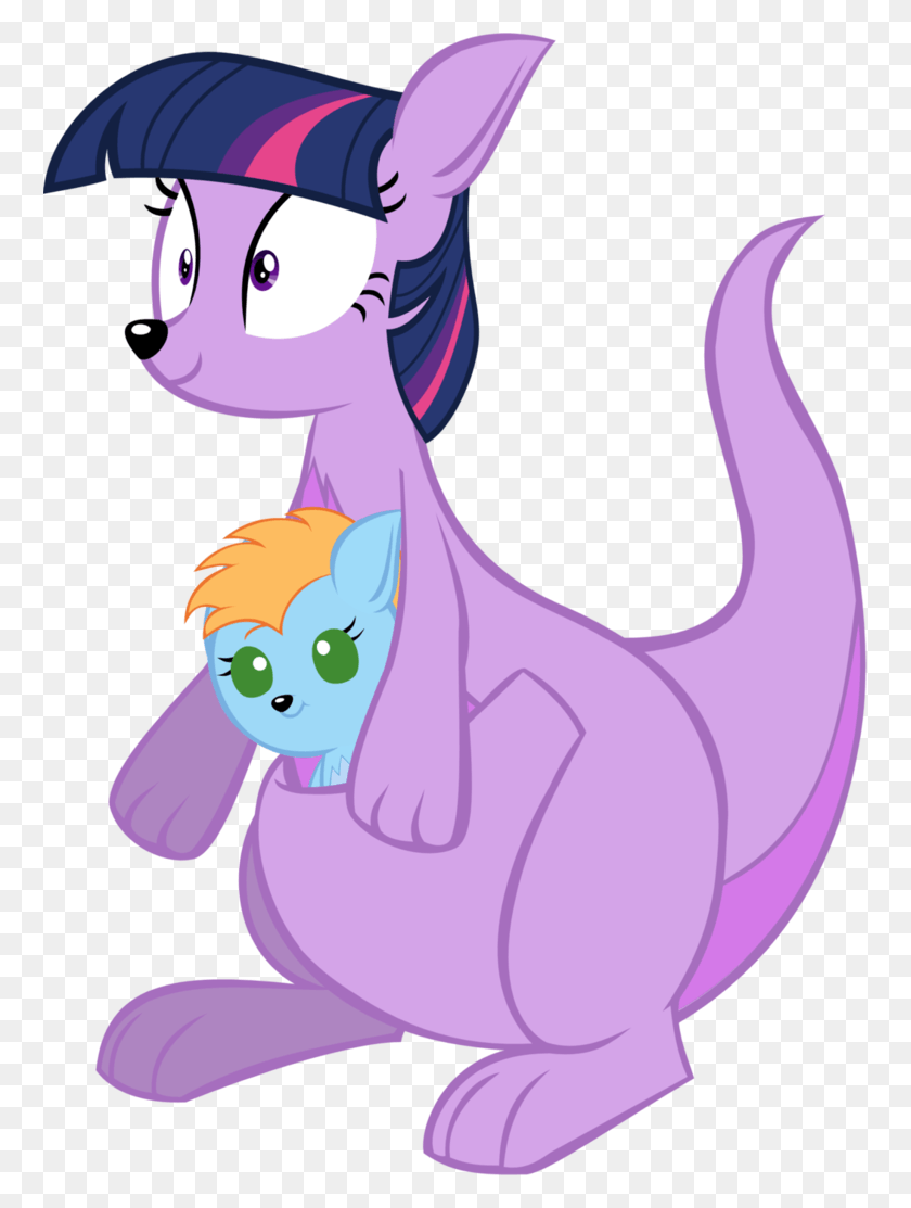 759x1053 Descargar Png Freeuse Library Kangaroo Vector Baby My Little Pony Canguro, Mamífero, Animal, Ropa Hd Png