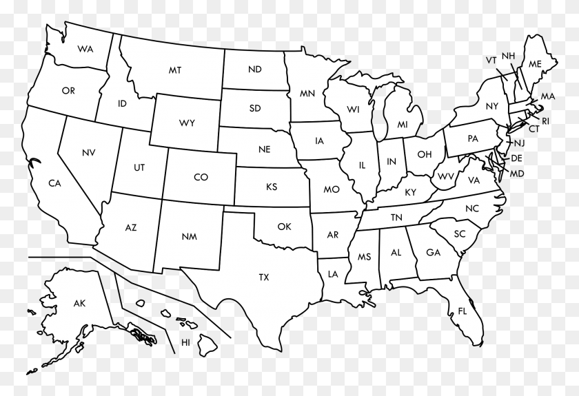 1944x1284 Freeuse Library Of The Techflourish Collections Collection Blank United States Map, Text, Plot, Diagram HD PNG Download