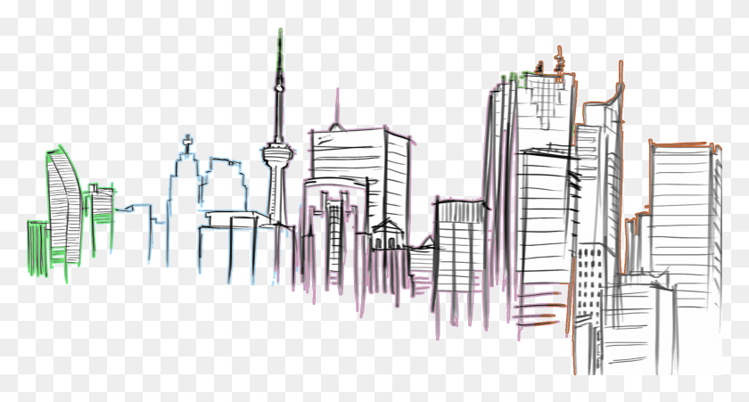 1601x803 Freeuse Library Sketchers Sketch Others Transprent Sketch, Building, City, Urban HD PNG Download