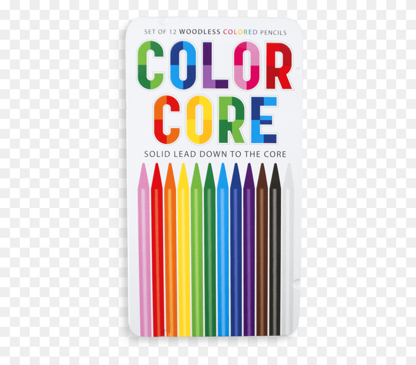 387x677 Freeuse Stock Color Core Pencils Ooly Diseño Gráfico, Crayón, Electrónica, Texto Hd Png Descargar