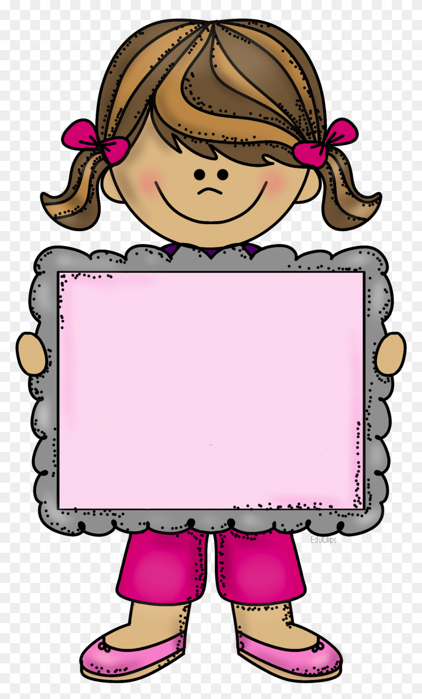 1402x2393 Freeuse Stock Dibujos Animados Clip Art Girl With Banner Clipart, Word, Casco, Ropa Hd Png Download