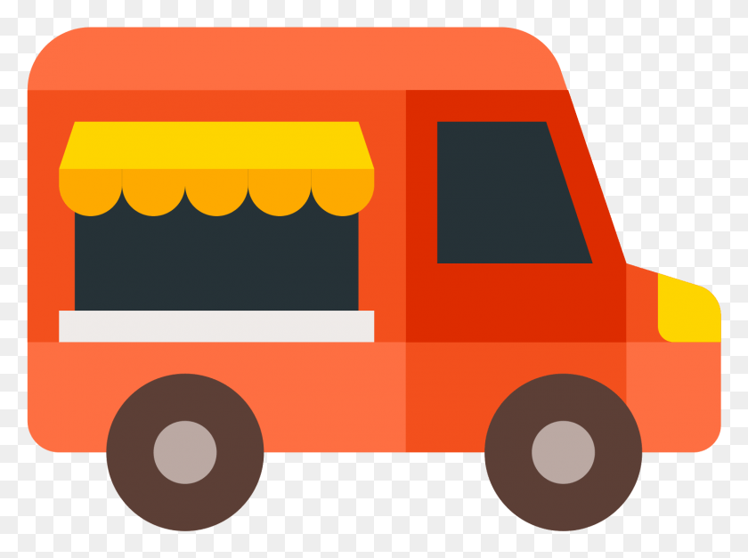 1469x1068 Descargar Png Freeuse Stock Food Icon Free And Food Truck Vector, Van, Vehículo, Transporte Hd Png