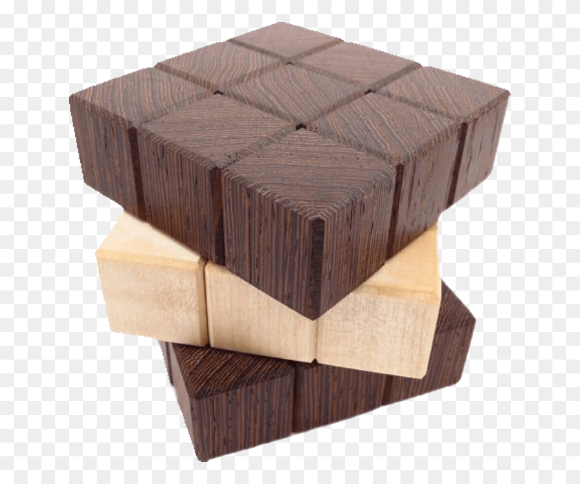 640x640 Freeuse Twisted Wood Puzzles Puzzle Master Lumber, Furniture, Box, Table HD PNG Download