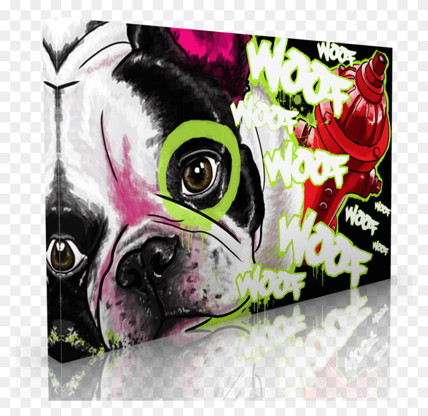1001x971 French Bulldog French Bulldog Boston Terrier, Graphics, Poster HD PNG Download