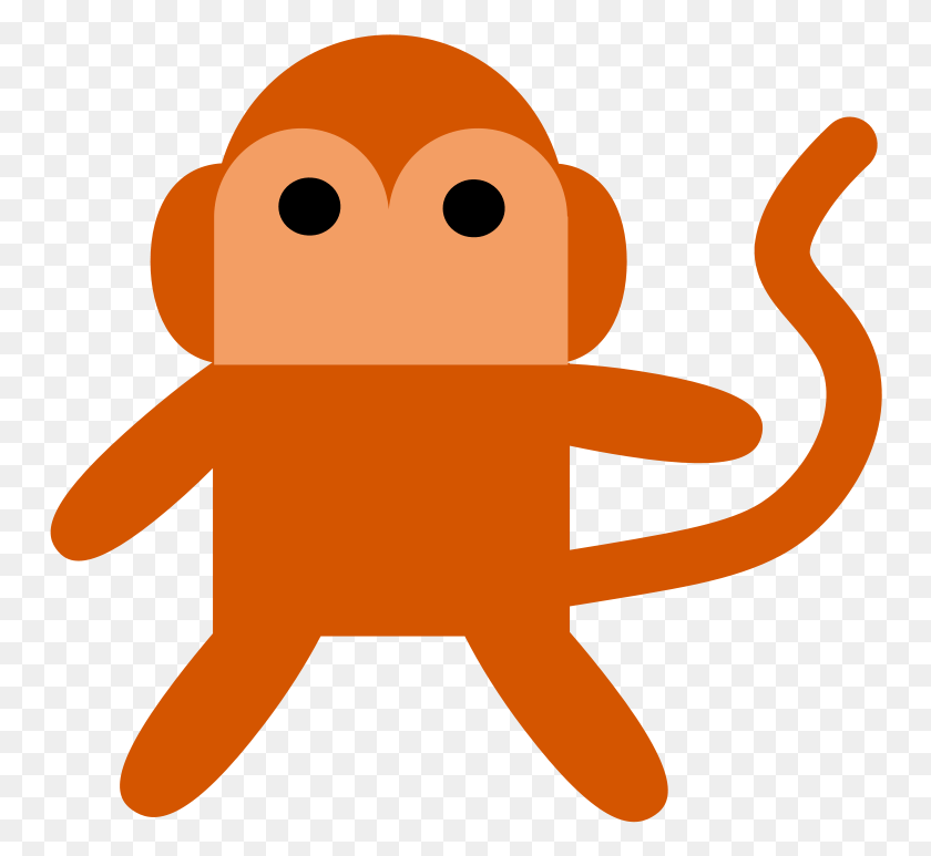 752x713 French Clipart Monkey Monkey Clip Art, Toy, Outdoors, Nature HD PNG Download