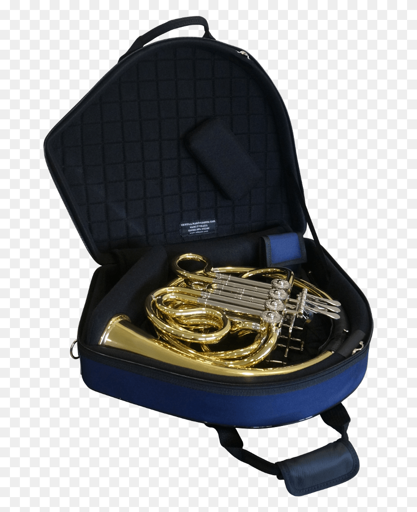 667x970 French Horn Case Model Mb 3 Tuba, Brass Section, Musical Instrument, Euphonium HD PNG Download
