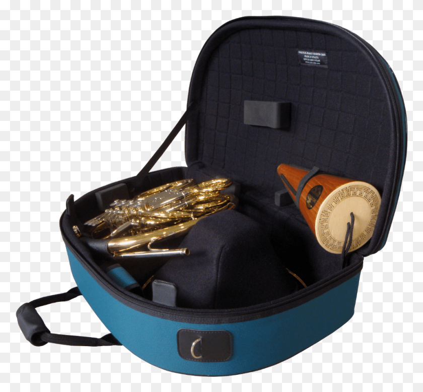 958x882 French Horn Case Model Mb 9 Hand Luggage, Furniture, Chair, Helmet HD PNG Download