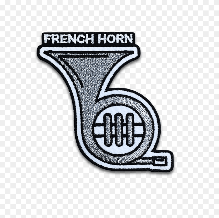1201x1191 French Horn Instrument Patch French Horn, Logo, Brass Section, Musical Instrument, Dynamite PNG