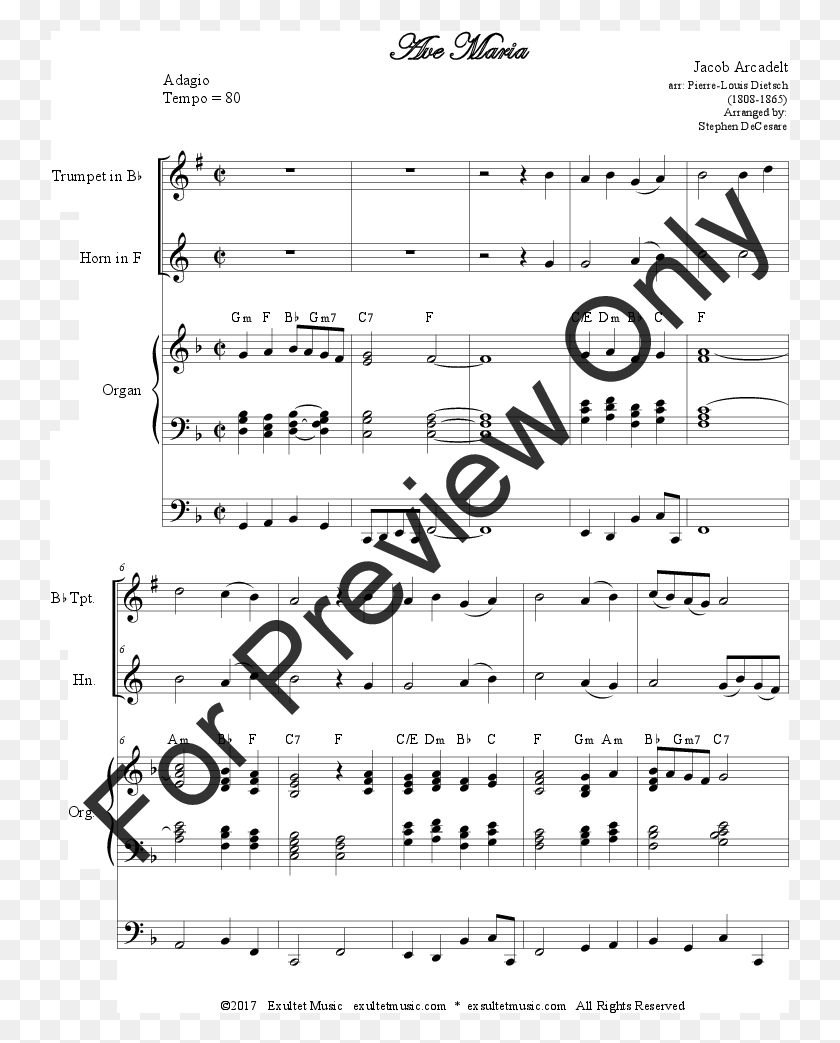741x983 French Horn Thumbnail Sheet Music, Text HD PNG Download