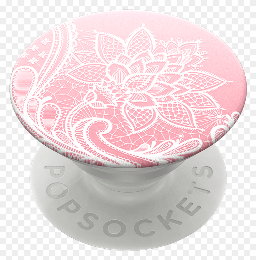 795x808 French Lace Popsockets Circle, Tabletop, Furniture, Rug HD PNG Download