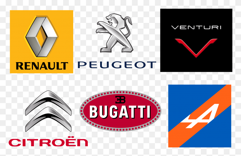 3621x2252 French Sports Car Manufacturer Logos French Car Logos, Text, Symbol, Label HD PNG Download