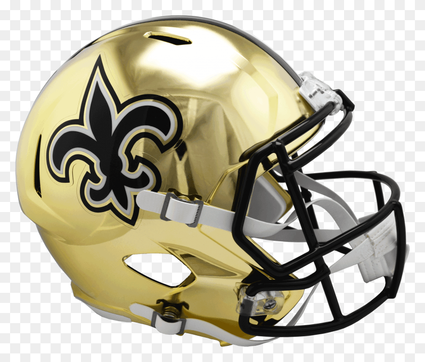 2569x2166 Descargar Png / Cascos De Fútbol Americano De Los New Orleans Saints Png