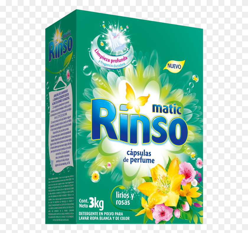 536x730 Frescura Del Mar Rinso, Advertisement, Poster, Flyer HD PNG Download