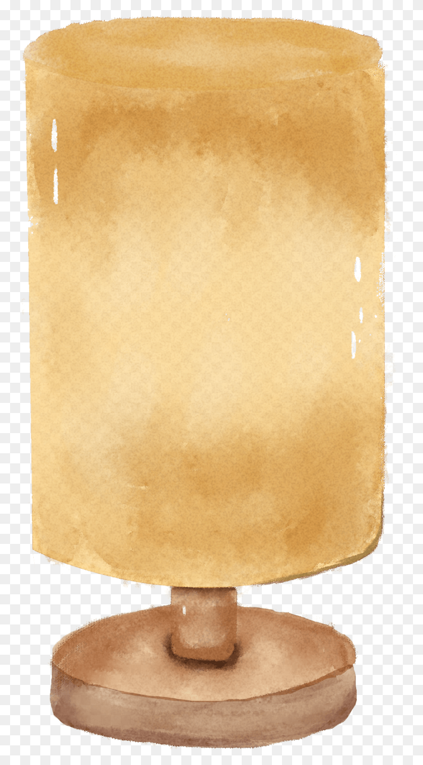 864x1617 Fresh Cute Hand Painted Texture And Psd Lampshade, Lamp, Scroll, Paper HD PNG Download