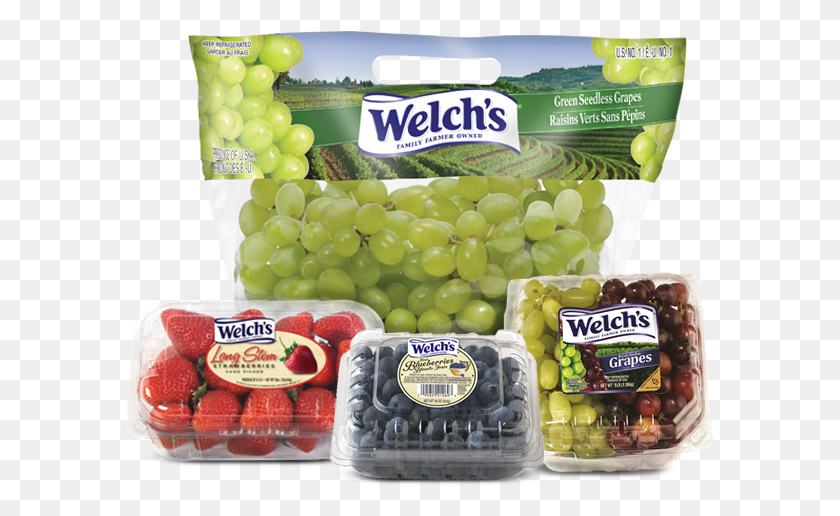 589x456 Fresh Fruit Welch39s Grapes, Plant, Food HD PNG Download
