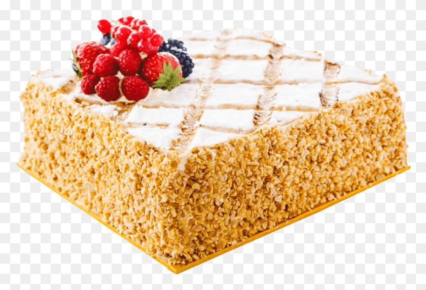 852x560 Fresh Handmade 6 Strawberry Mille Feuilles Order Online Fruit Cake, Dessert, Food, Sweets HD PNG Download