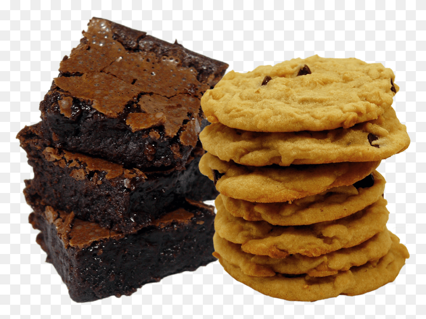 1094x798 Fresh Salads And Desserts Assorted Cookies And Brownies, Burger, Food, Cookie HD PNG Download
