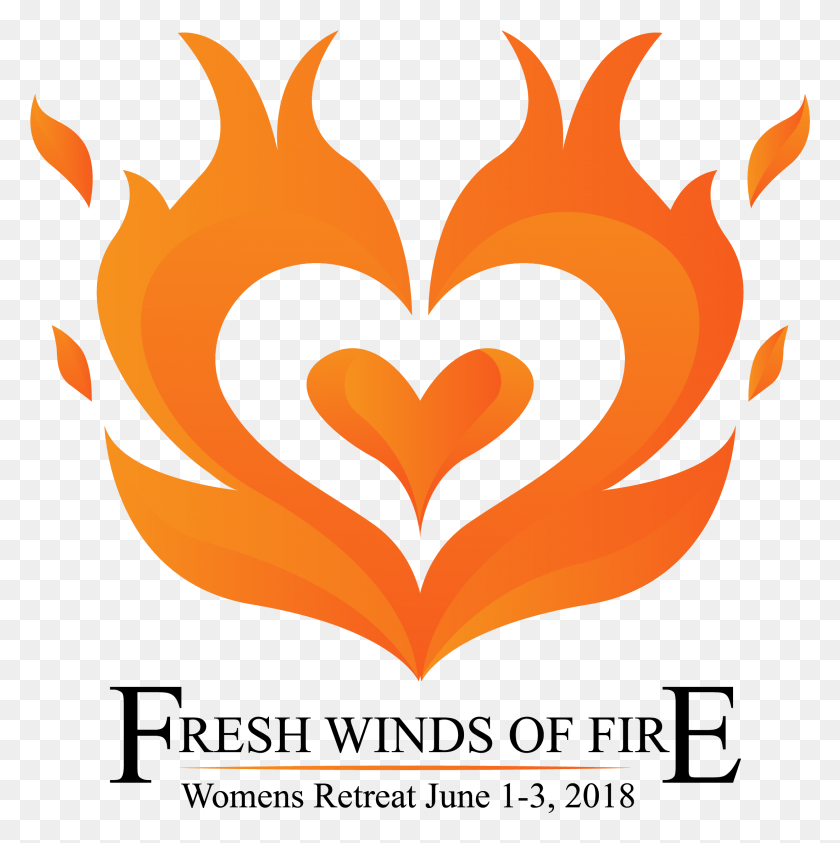 2200x2210 Fresh Winds Of Fire 2018 Ladies Amp Couples Retreat Dreams, Flame, Heart, Halloween HD PNG Download