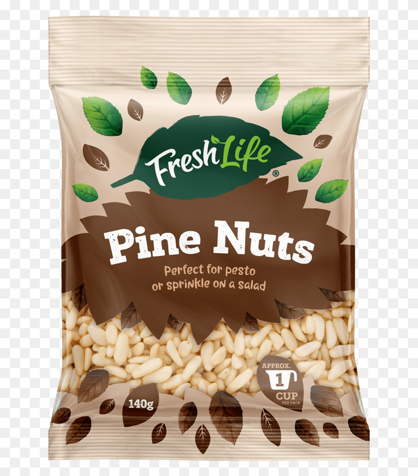 649x897 Freshlife Pinenuts 140 Г Render Nut, Растение, Еда, Торт Ко Дню Рождения Png Скачать