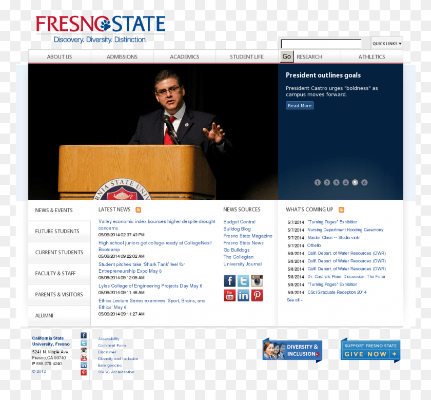 1025x946 Fresno State Education Competitors Revenue And Employees California State University Fresno, File, Person, Audience HD PNG Download