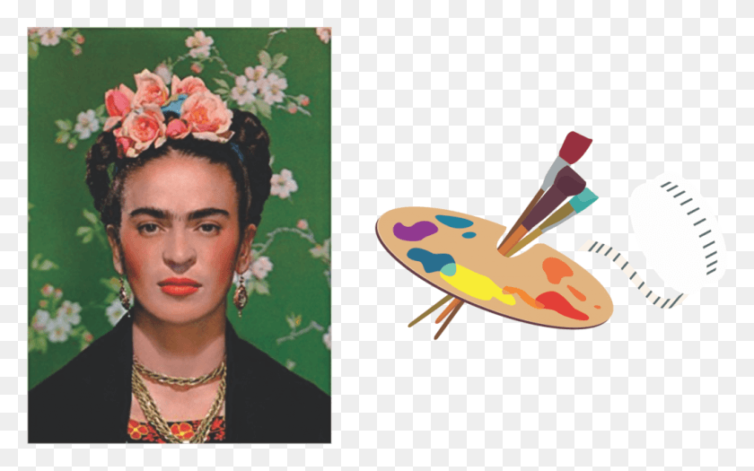 1024x611 Frida Kahlo, Collar, Joyas, Accesorios Hd Png
