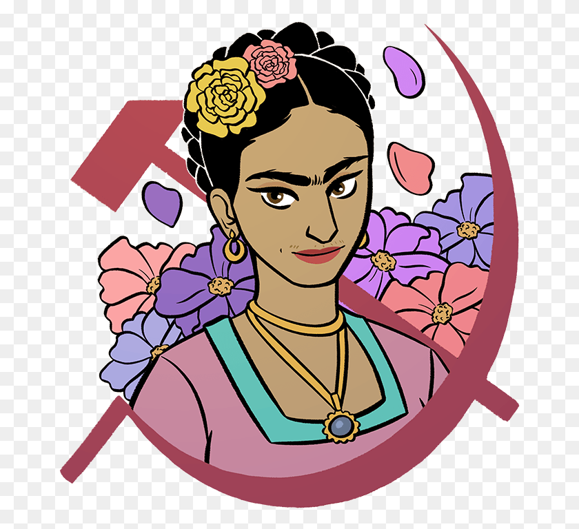 669x708 Frida Kahlo Illustration, Accessories, Accessory, Jewelry HD PNG Download