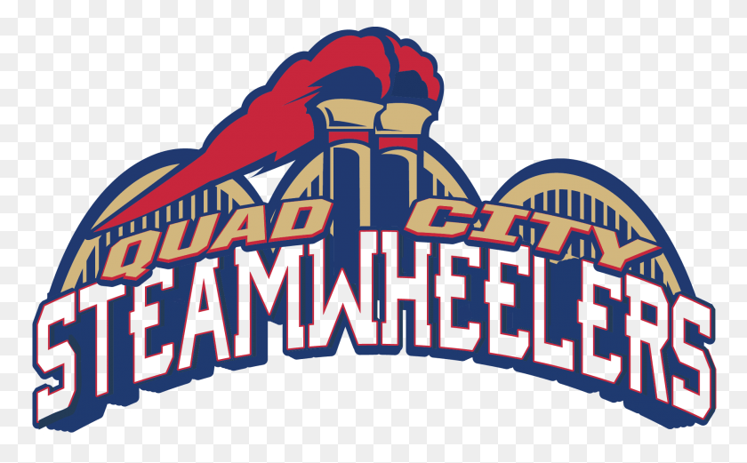1924x1139 Friday Apr Quad City Steamwheelers Logo, Text, Crowd HD PNG Download