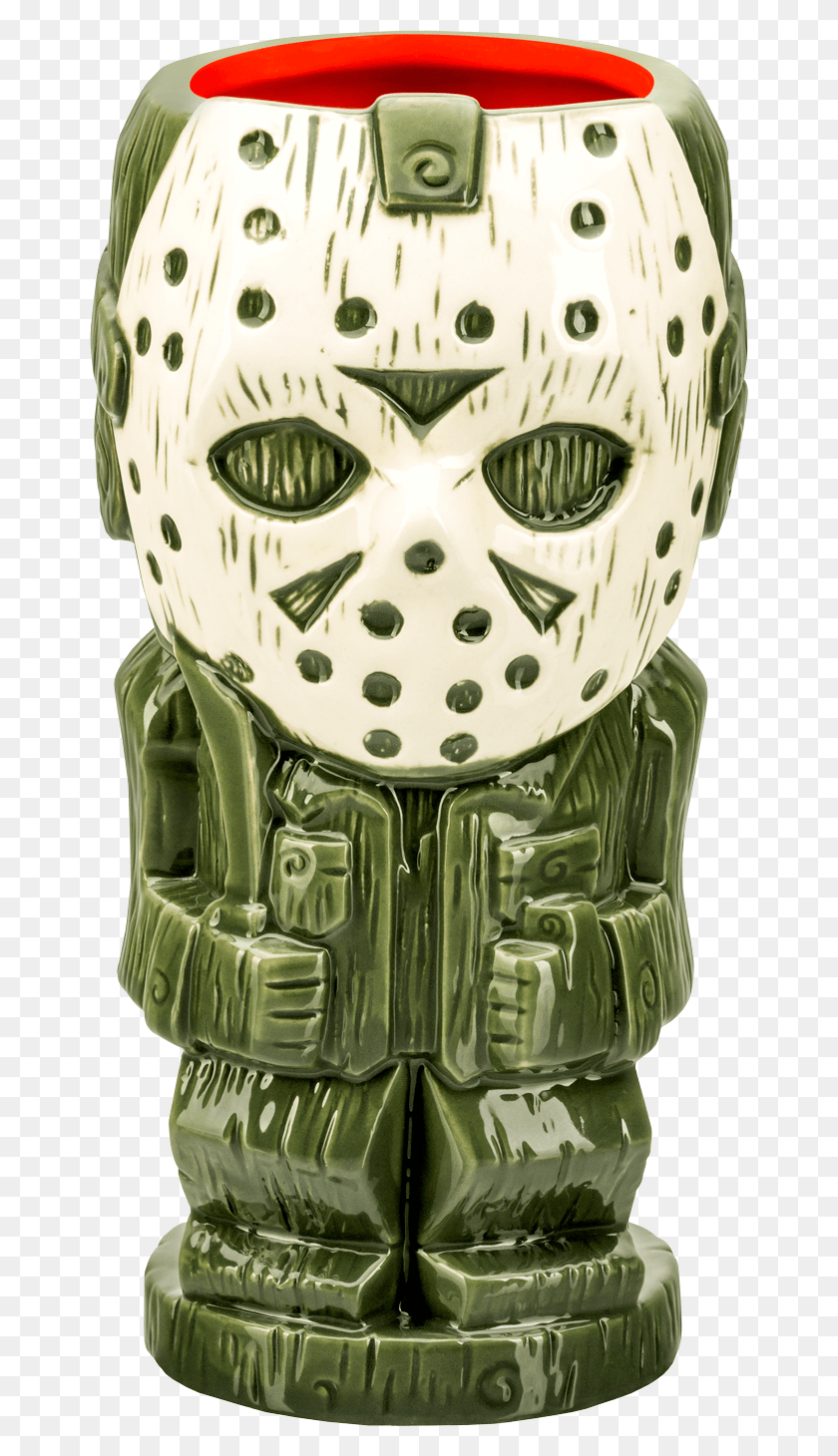 660x1400 Friday The 13th Jason Geeki Tiki, Green, Architecture, Building HD PNG Download