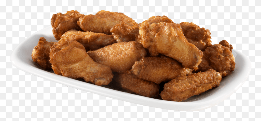 798x337 Fried Chicken Wing Deep Fried Chicken Wings Transparent, Food, Bread, Nuggets HD PNG Download