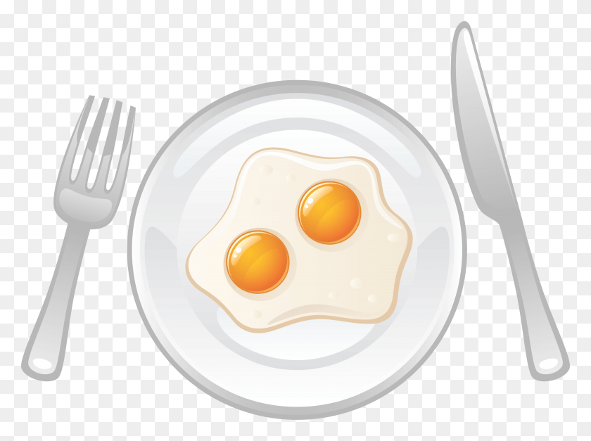 4890x3556 Fried Egg Fried Egg, Food, Cutlery, Egg HD PNG Download