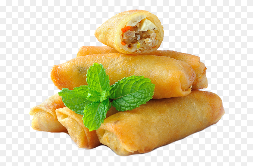 654x492 Fried Egg Spring Roll Plate, Pastry, Dessert, Food HD PNG Download
