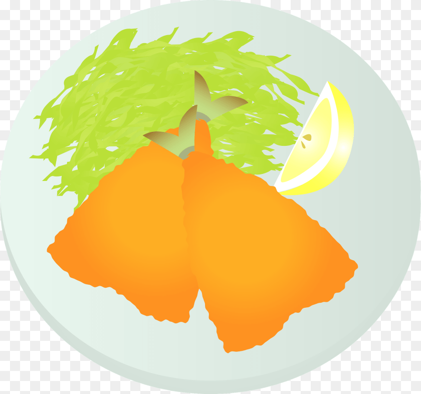 Fried Horse Mackerel Clipart, Food, Lunch, Meal, Plate PNG