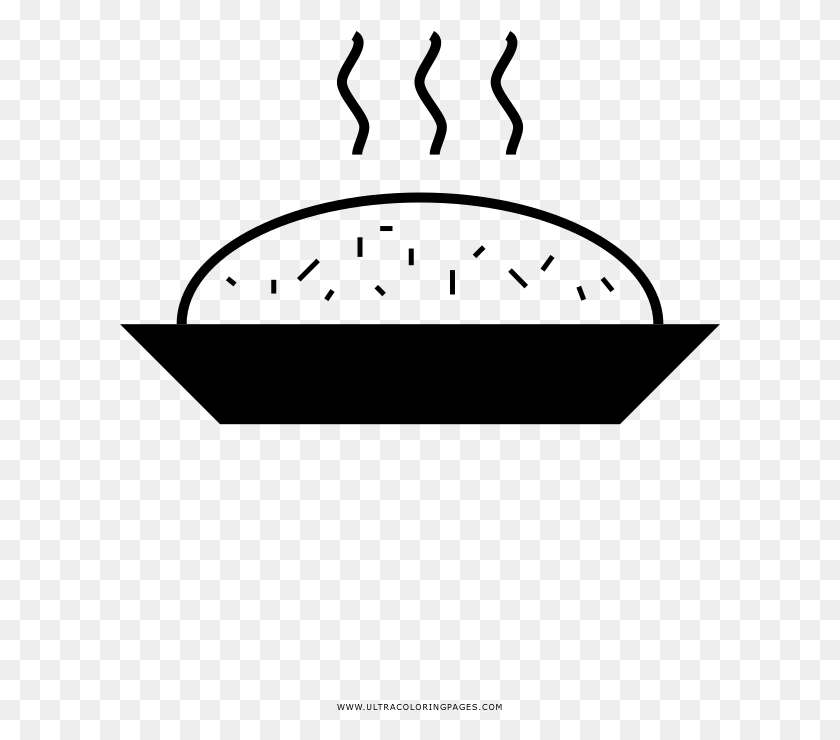 601x680 Fried Rice Coloring, Gray, World Of Warcraft HD PNG Download