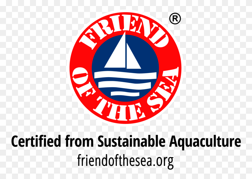768x538 Friend Of The Sea Has Certified The Scottish Salmon Friend Of The Sea Logo, Symbol, Trademark, Transportation HD PNG Download